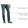 image:imageLucky Brand Mens 221 Original Straight inBlue Gold