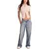 image:imageLucky Brand Womens Low Rise Baggy Wide Leg JeansPeel Paradise Wash