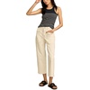 image:imageLucky Brand Womens Lucky Legend Crop Wide Leg JeansBright White