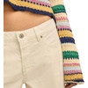 image:imageLucky Brand Womens Wide Leg Pleated Denim Luxe PalazzoSpring White Wash