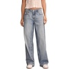 image:imageLucky Brand Womens Low Rise Baggy Wide Leg JeansPeel Paradise Wash