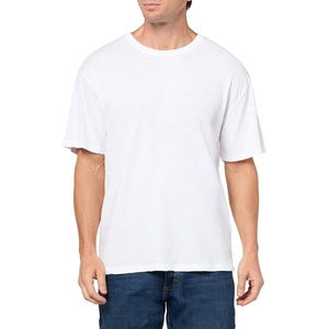 image:imageLucky Brand Mens Weekend Jersey Relaxed Crew Neck TeeBright White