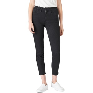image:imageLucky Brand Womens High Rise Bridgette Skinny JeansClean Black