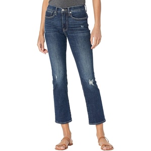image:imageLucky Brand Womens High Rise Zoe Straight JeanDrift Destruct