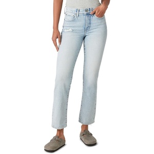 image:imageLucky Brand Womens High Rise Zoe Straight JeanHeaven Falls