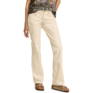 image:imageLucky Brand Womens Mid Rise Sweet BootBright White