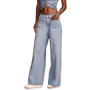 image:imageLucky Brand Womens Palazzo Wide Leg JeansFlip Side Wash